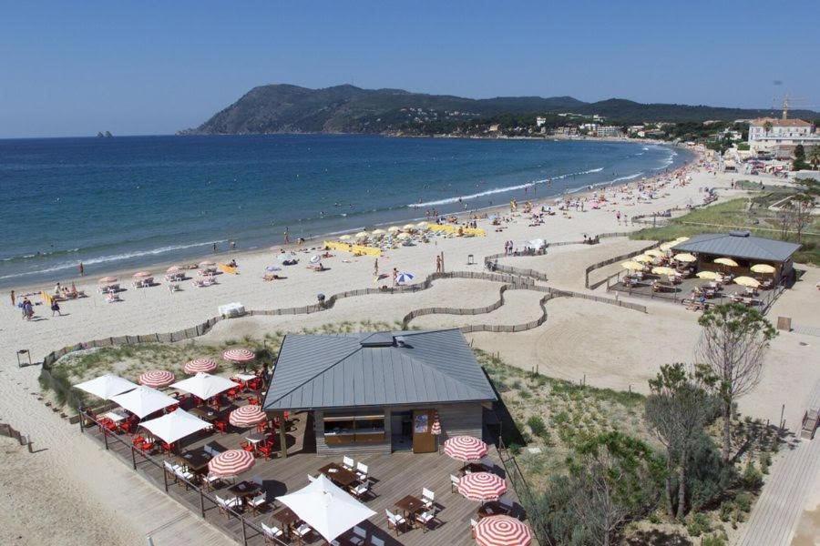 Villa-Chateau Les Terrasses - Tamaris, Plage Des Sablettes, Mer Au Bas De La Propriete Ла-Сейн-сюр-Мер Экстерьер фото