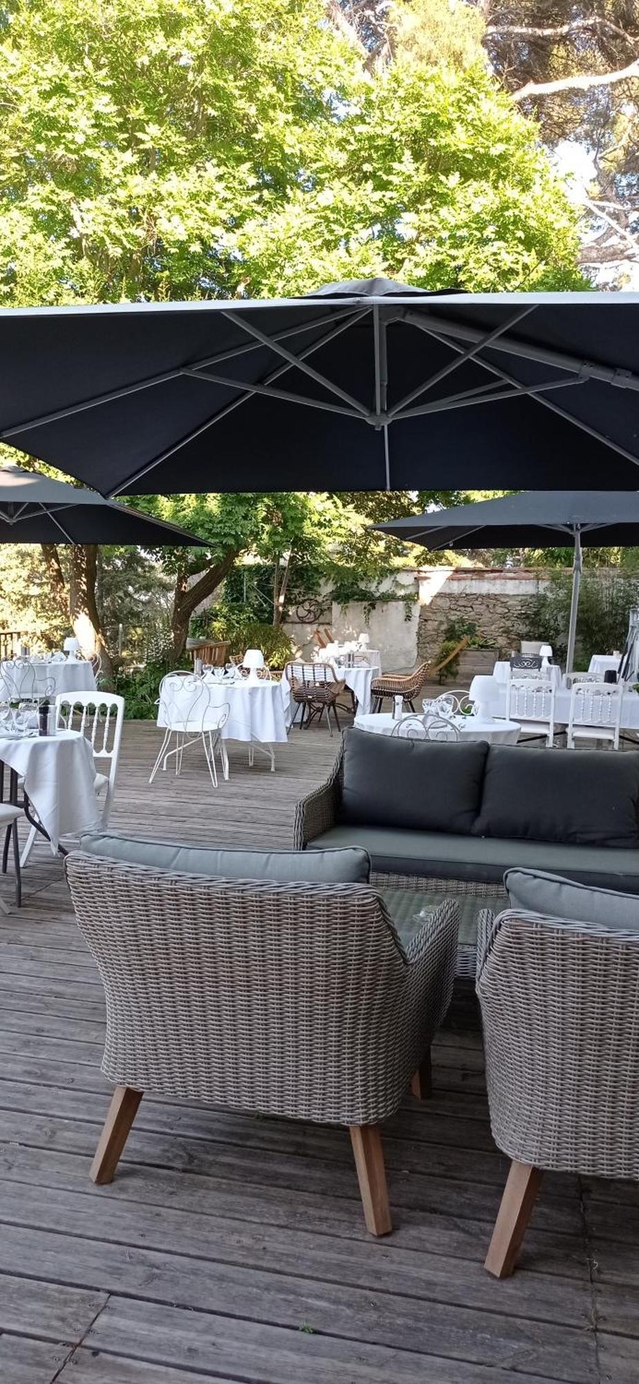 Villa-Chateau Les Terrasses - Tamaris, Plage Des Sablettes, Mer Au Bas De La Propriete Ла-Сейн-сюр-Мер Экстерьер фото
